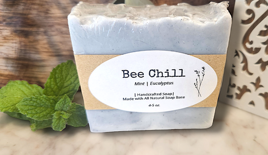 Bee Chill - Natural Soap (Mint & Eucalyptus)