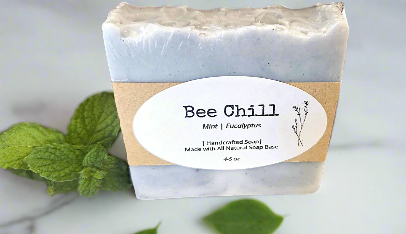 Bee Chill - Natural Soap (Mint & Eucalyptus)