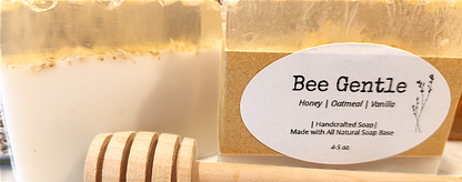 Bee Gentle - Natural Soap (Honey, Vanilla and Oatmeal)