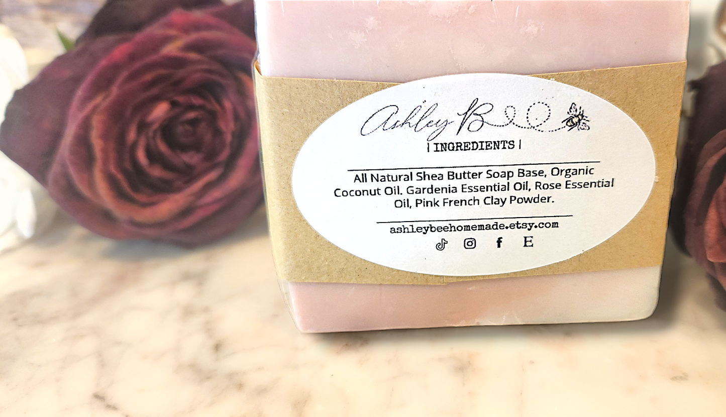 Bee Lovely - Natural Soap (Rose & Gardenia)